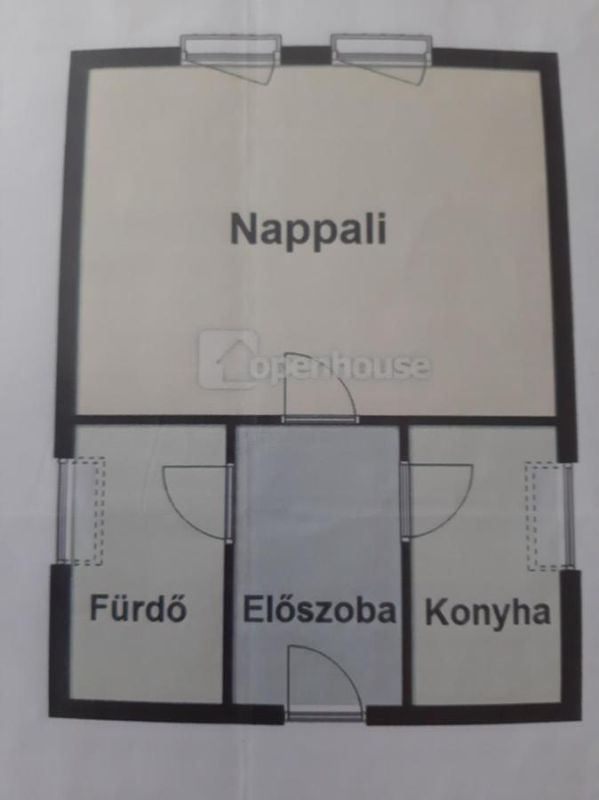Napko Apartman 索普隆 外观 照片